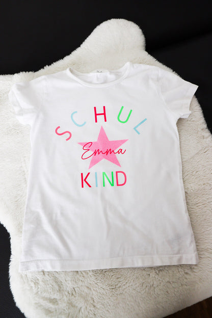 Kinder T-Shirt „Schulkind“