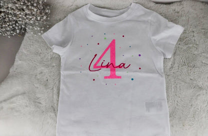 Kindergeburtstag T-Shirt mit Jahreszahl