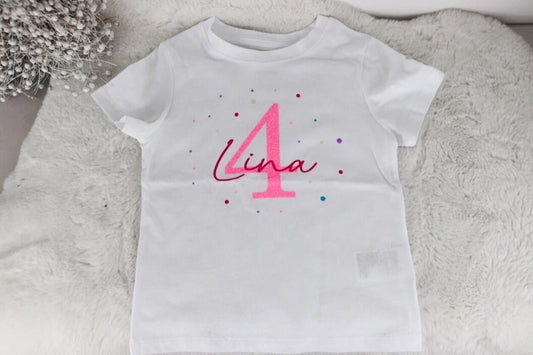 Kindergeburtstag T-Shirt mit Jahreszahl