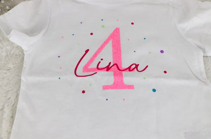 Kindergeburtstag T-Shirt mit Jahreszahl