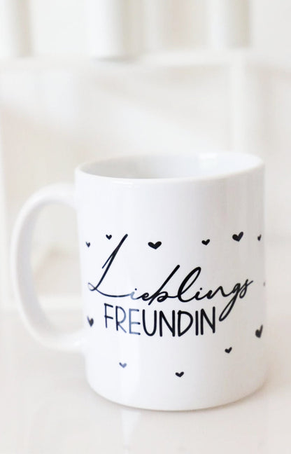 Keramik Tasse  Lieblingsfreundin