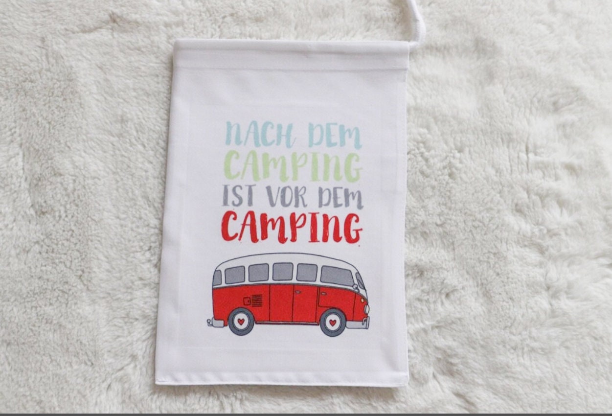Lichtbeutel Camper mit Spruch