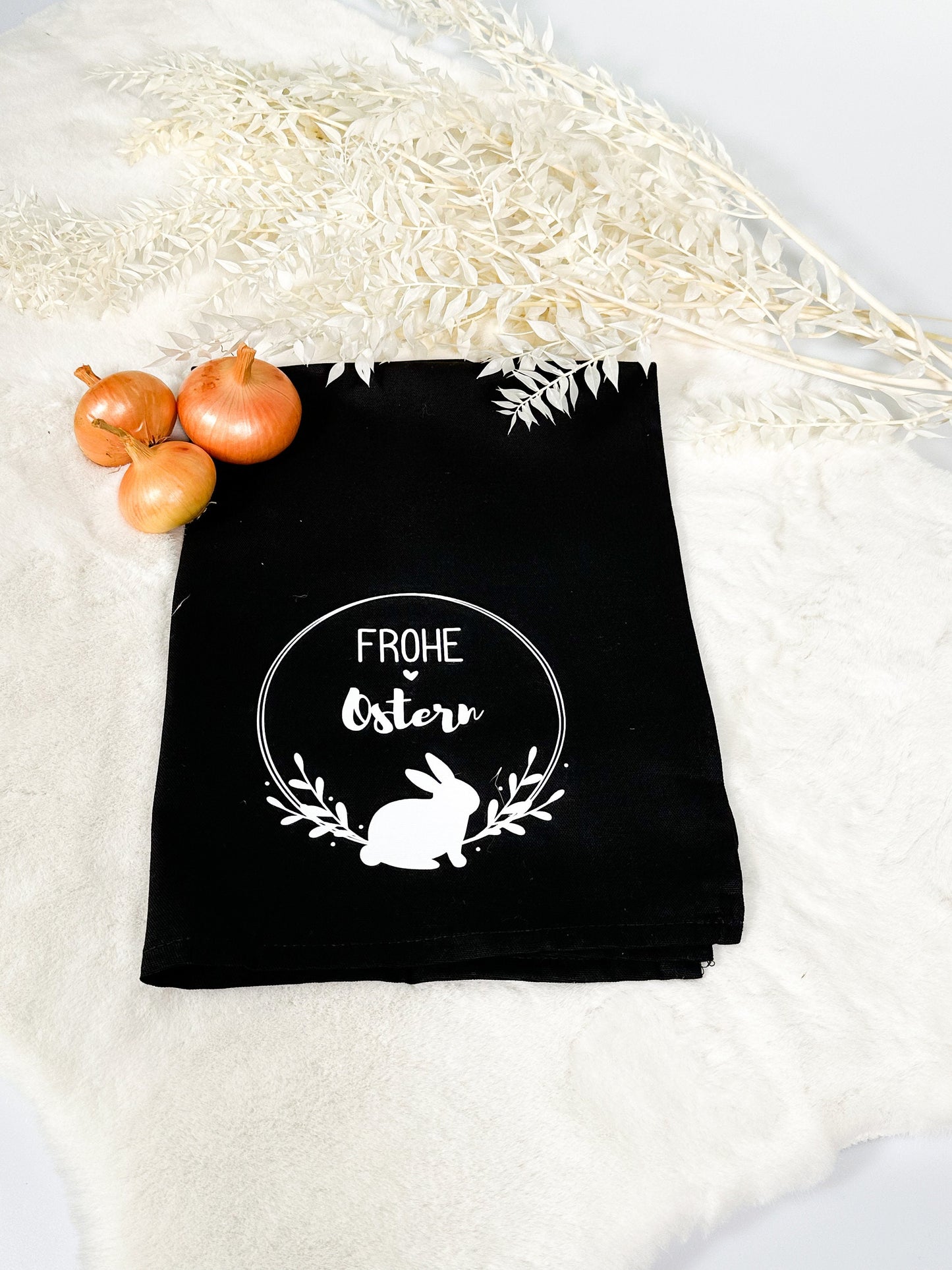 Geschirrtuch mit Ostern Motiv