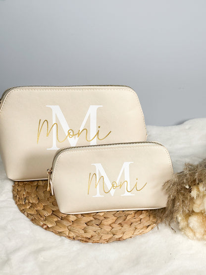 Personalisierte Kosmetiktasche mit  Namen