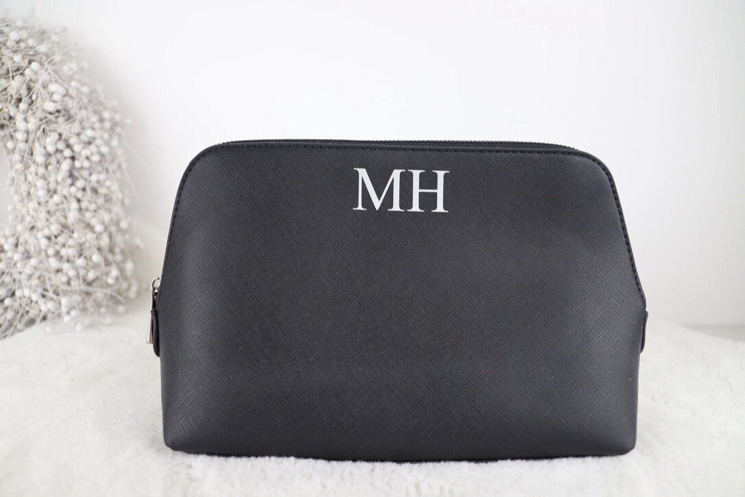 Personalisierte Kosmetiktasche mit Initialen für Männer