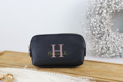 Personalisierte Kosmetiktasche mit Initialen