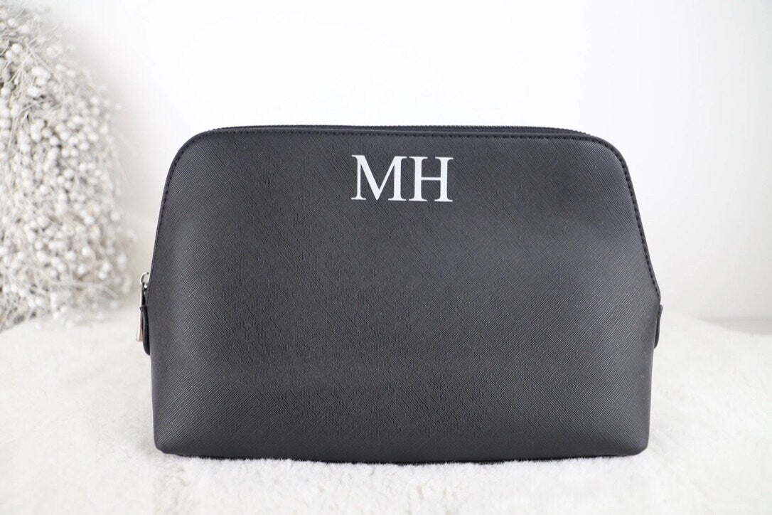 Personalisierte Kosmetiktasche mit Initialen für Männer