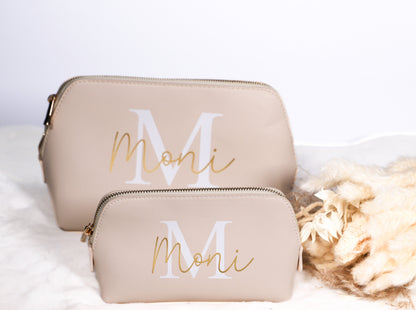 Personalisierte Kosmetiktasche mit  Namen