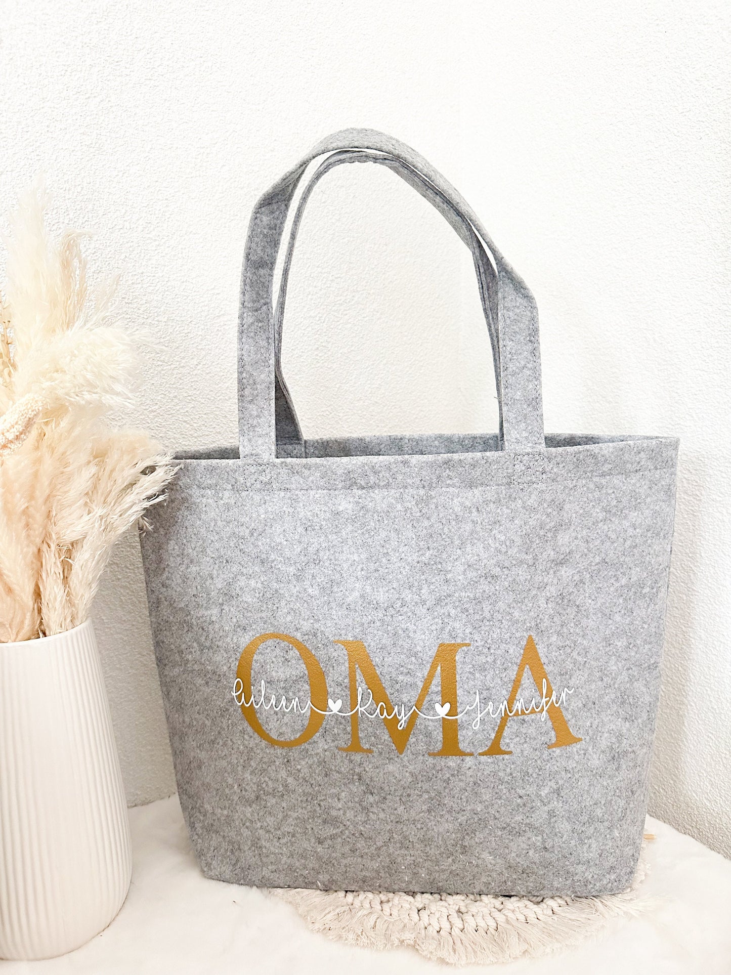 Filz Tasche“Oma“