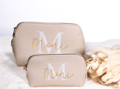 Personalisierte Kosmetiktasche mit  Namen
