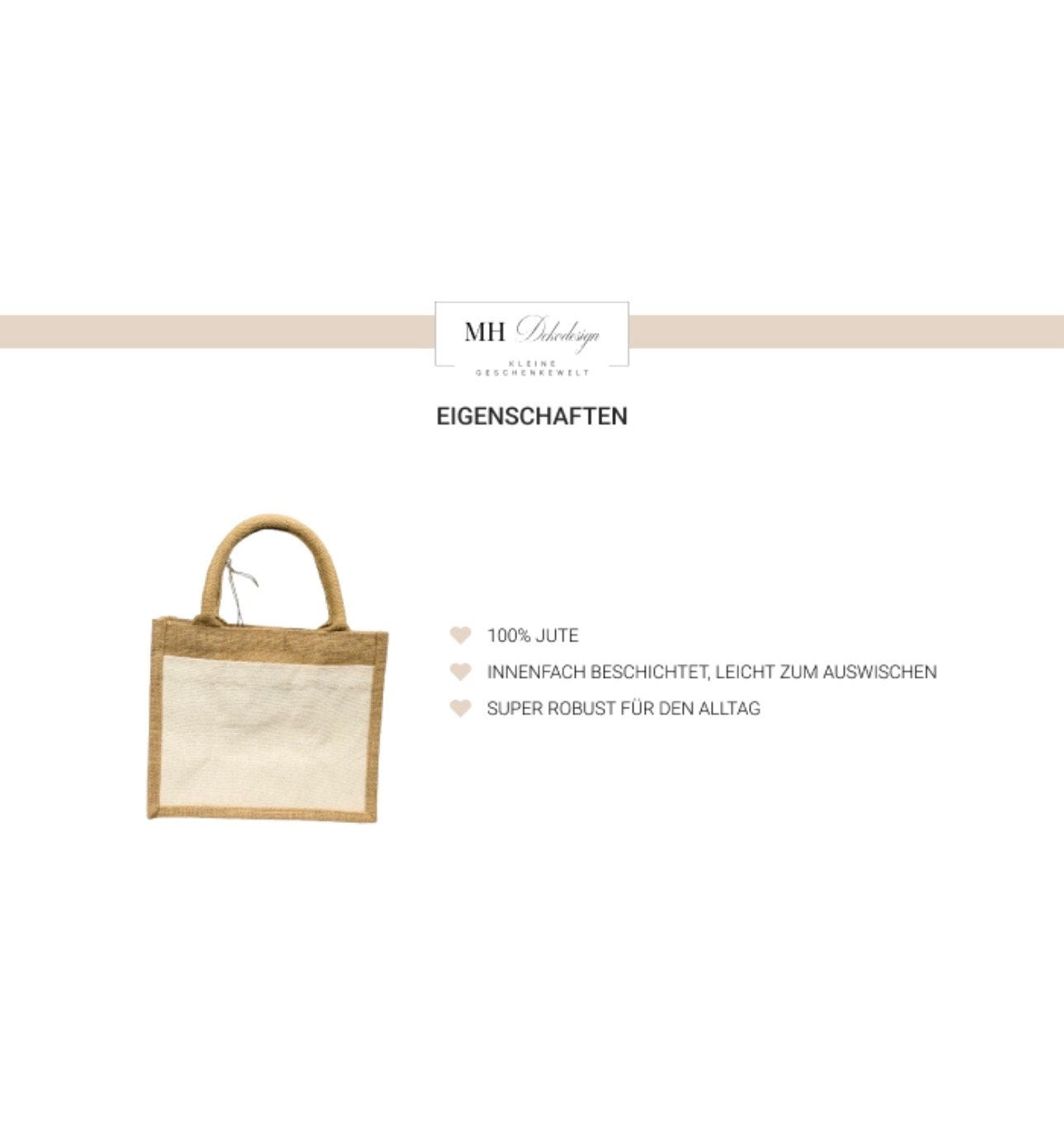 Personalisierte Jutetasche „OMA“