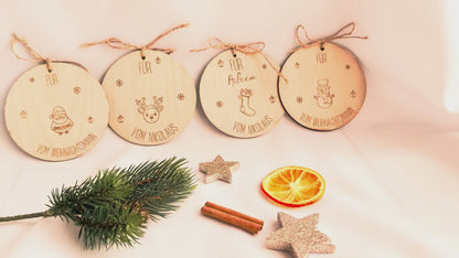 Individuelle Geschenkanhänger